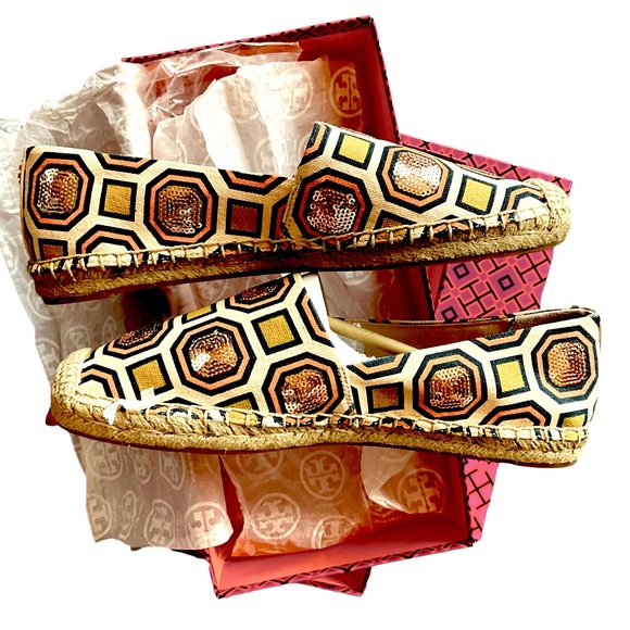 Tory Burch Shoes - New With Box  Tory Burch Cecily Embellished Espadrilles Size 8